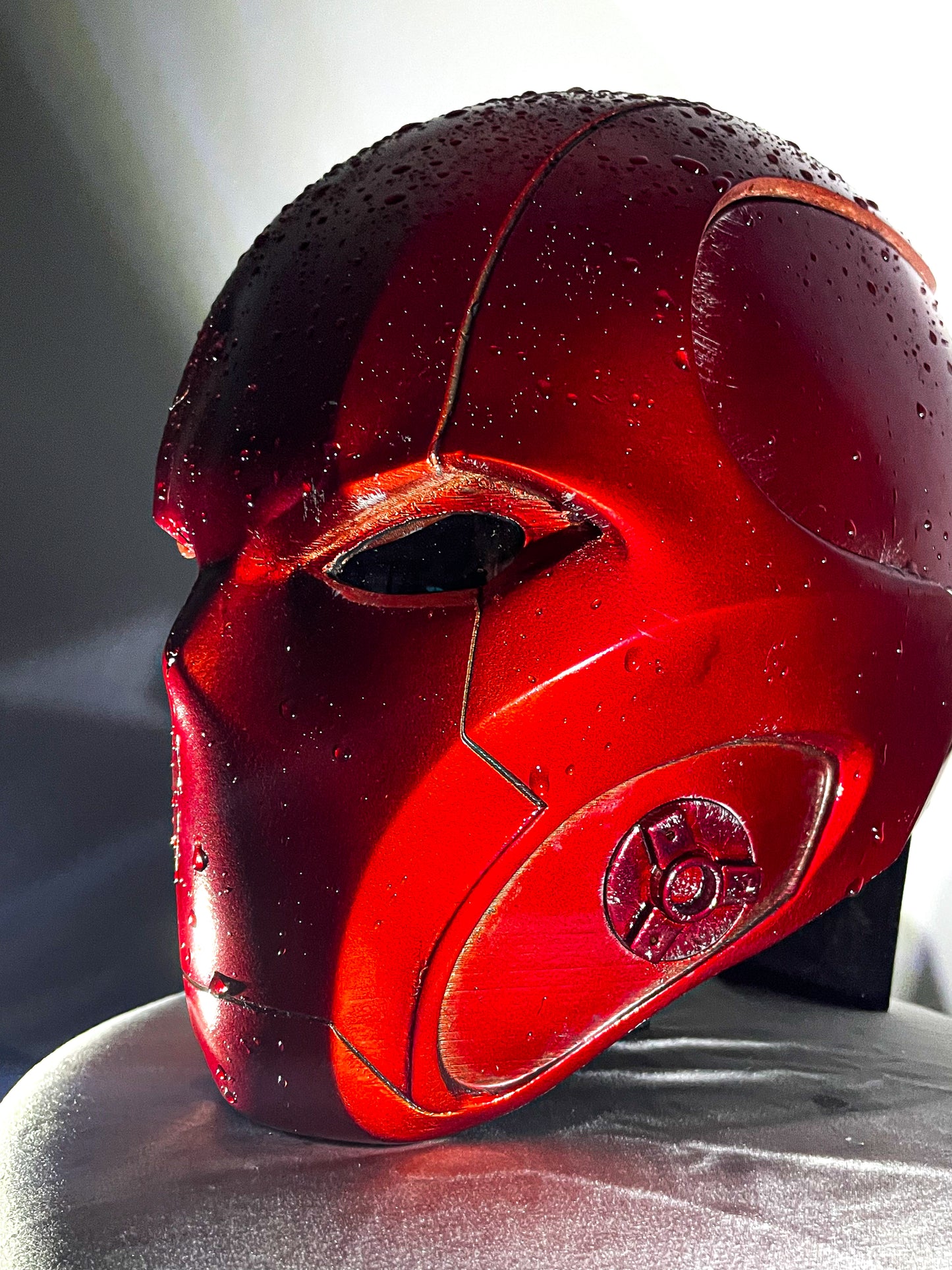 Red Hood helmet