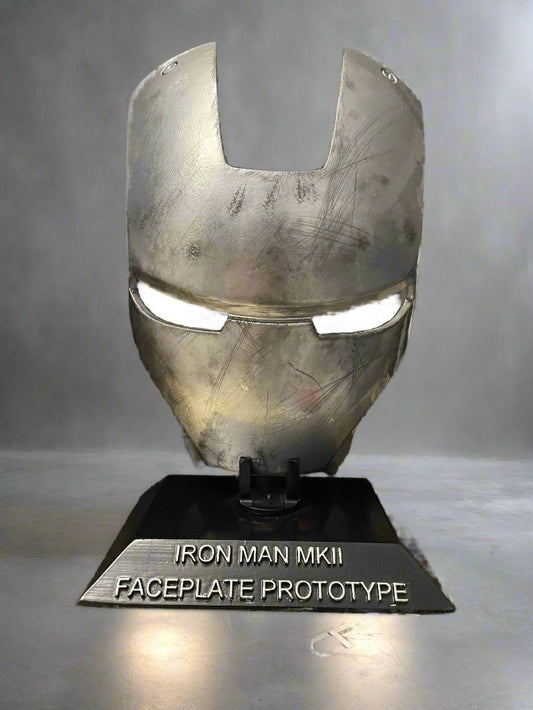 Iron Man prototype face-plate